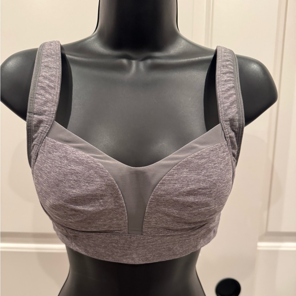 lululemon athletica Heather Gray Sports Bra